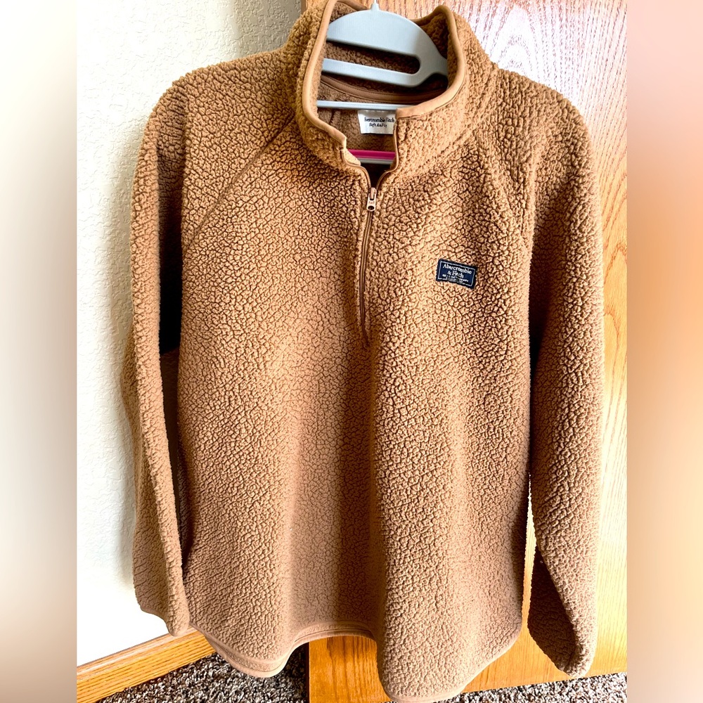 Abercrombie & Fitch Sherpa Pullover